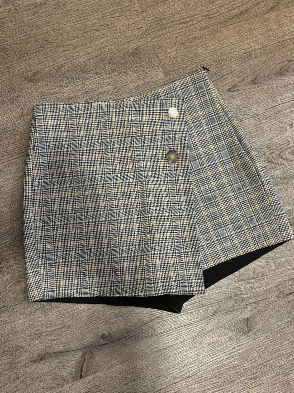 Zara Plaid Skort